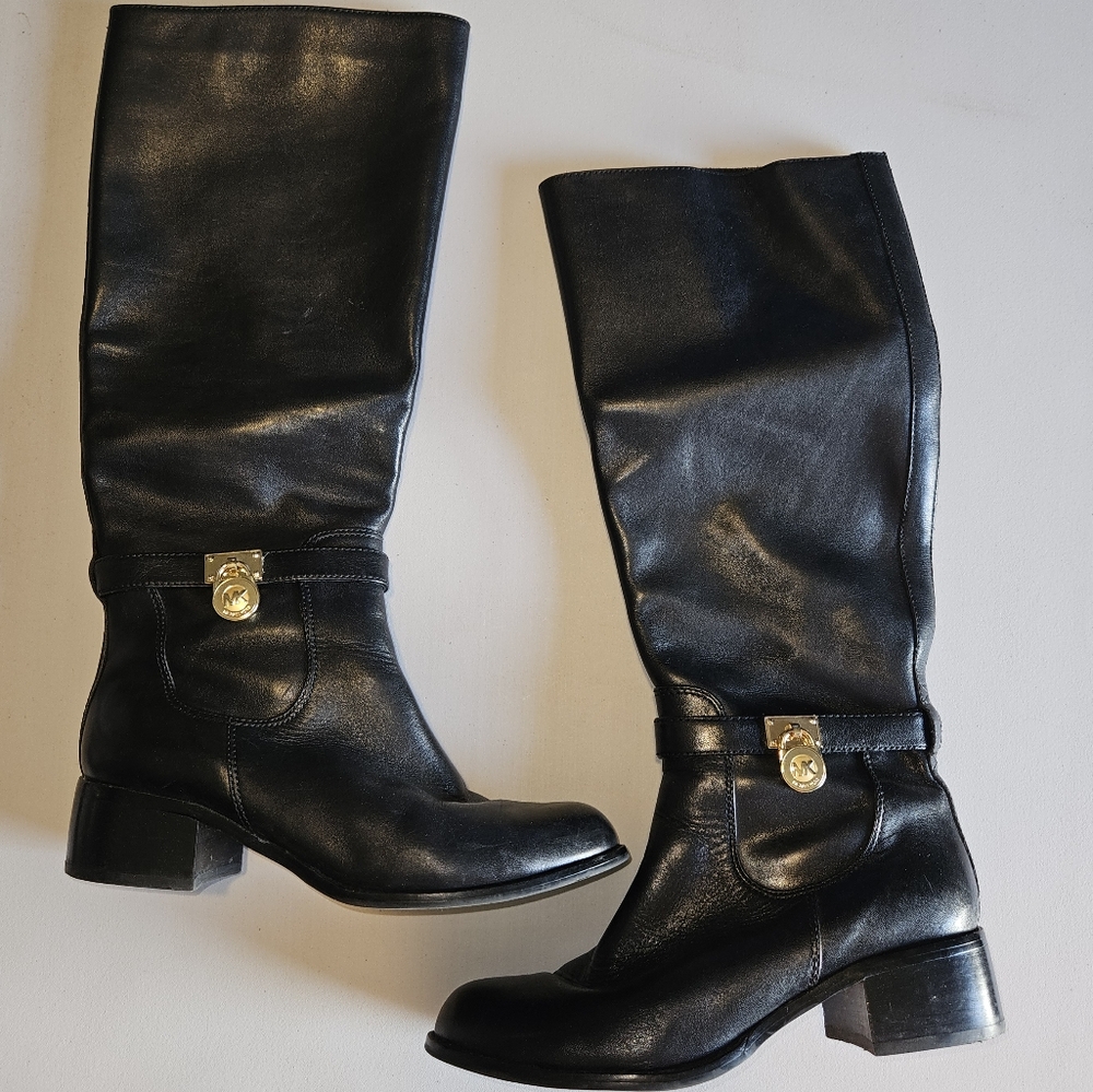 Michael Kors Leather Boots